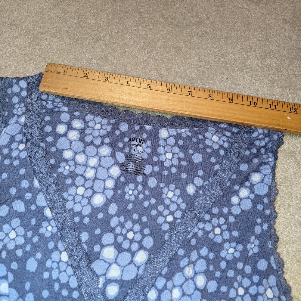 Apt. 9 intimates v-neck mini nightgown or long night sleeveless top - Picture 2 of 10